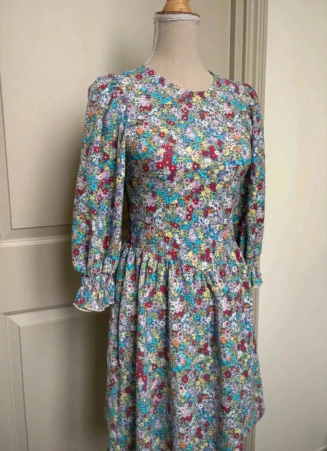 Vestido floral de manga larga – Miss Selfridge – 36 – Nuevo – photo 2